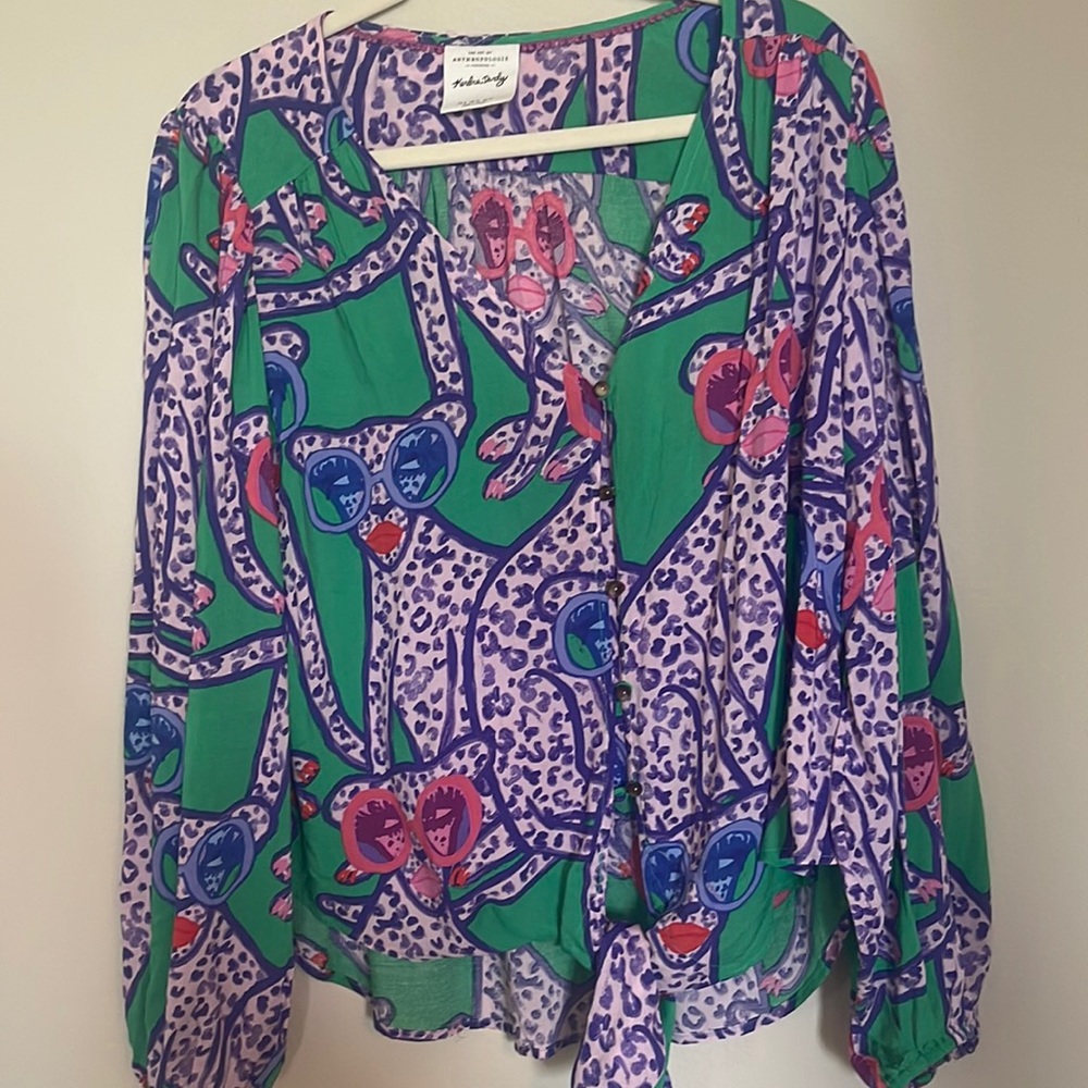 Anthropologie Kendra Dandy Blouse